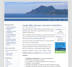 Google (XML) Sitemaps Generator for WordPress